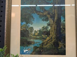 The Village Brook by Maxfield Parrish