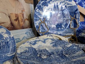 Saffordshire Blue Plate