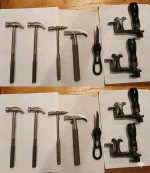Lot 7 of vintage Tools