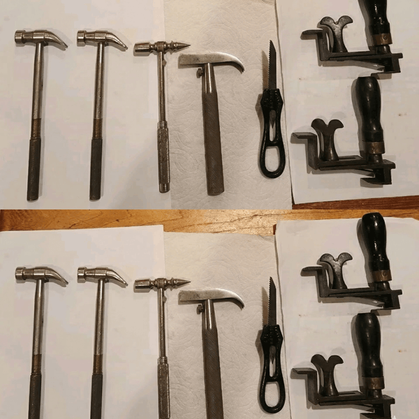 Lot 7 of vintage Tools