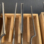 Japanese antiques Carpentry Tools Vintage Wood rare chisel 27 pieces set - Image 6