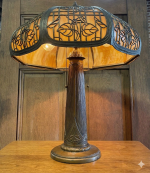 Original Antique Empire Lamp Company Table Lamp - Image 2