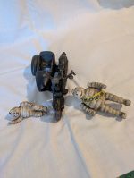 Vintage cast iron michelin man with side car - Image 3