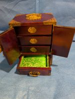 Chinese rosewood jewelry box - Image 2