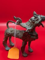 Brass Tibetan Foo Guardian Dogs - Image 3