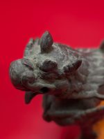 Brass Tibetan Foo Guardian Dogs - Image 5