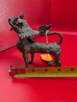 Brass Tibetan Foo Guardian Dogs - Image 9