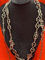 Italian Florentine Sterling Silver Chain - Image 2