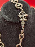 Italian Florentine Sterling Silver Chain - Image 5