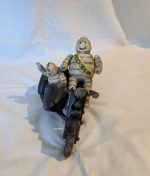 Vintage cast iron michelin man with side car