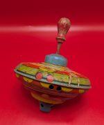 Vintage Tin Lithograph Spinning Top