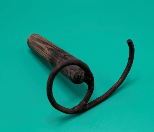 Vintage Homemade Corn Shuck Tool