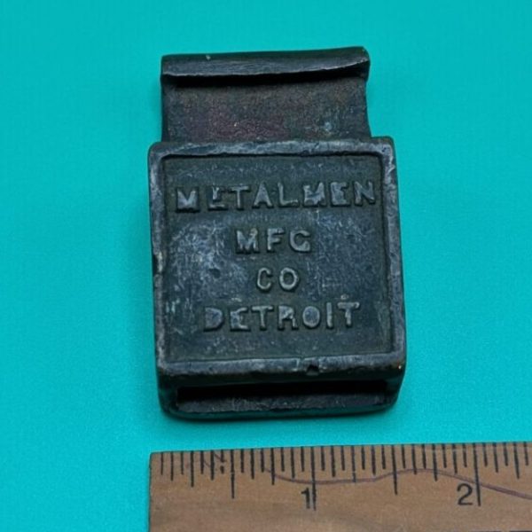 Vintage Metalmen Mfg Co Detroit metal Stamp